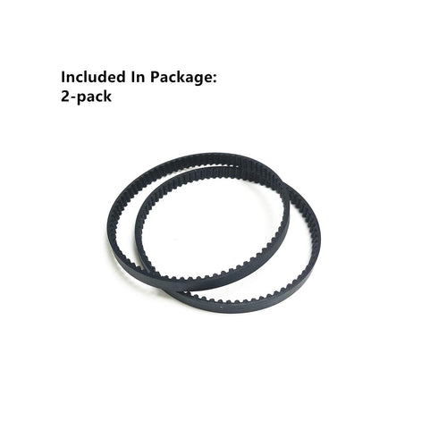 Vacuum Belts for Shark Rotator Powered Lift-Away Vacuum Cleaner, Fits Model NV650 NV680 NV751 NV752 (2-Pack)