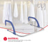 Home Basics Over The Door Laundry Drying Rack - Lightweight Heavy-Duty Door Hanger Rod for Indoor Air Drying