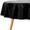 sancua Clear Plastic 100% Waterproof Round Tablecloth - 60 Inch Vinyl PVC Protector for Dining Tables, Parties & Camping