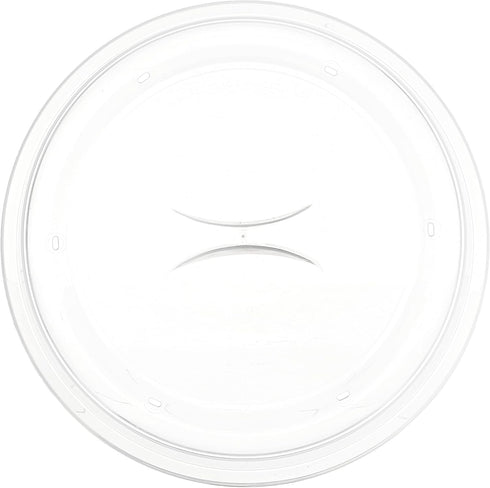 Nordic Ware BPA-free Melamine Free Plastic Splatter Microwave Cover, 10-Inch, Set of 2, Clear