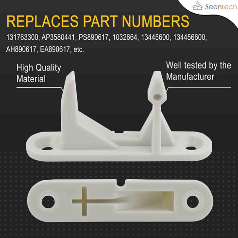 Seentech Washer Door Striker 131763310, Compatible with Frigidaire & Kenmore, Replaces 131763300