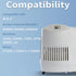 MAF2 Humidifier Filter, 4 Packs, Compatible with Aircare MA0800, MA0600, Kenmore Models