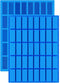 Mity Rain 2 Pack Silicone Caramel Candy Molds, 40 Cavity Narrow Rectangle Chocolate Bar Mold