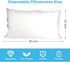 50PCS 21 30 Disposable Pillowcases, Disposable Pillow Case Covers, Soft Non-Woven Fabric Disposable Pillow Cases