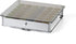 Nifty Rolling Coffee Pod Drawer with Glass Top & Chrome Finish, Compatible with K-Cups, 36 Pod Pack Holder for Kitchen