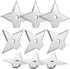 Weewooday 10 Pieces Cool Ninja Magnet Refrigerator Magnets - Funny Throwing Star for Home Office