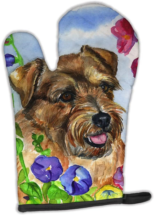 Caroline's Treasures 7035OVMT Norfolk Terrier Oven Mitt | Heat Resistant Thick Kitchen Mitt for Hot Pans