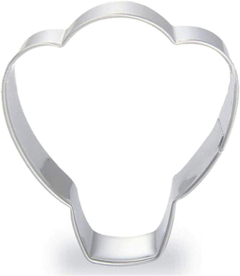 2 Inch x 2.3 Inch Hot Air Balloon Shape Cookie Cutter - Small Size