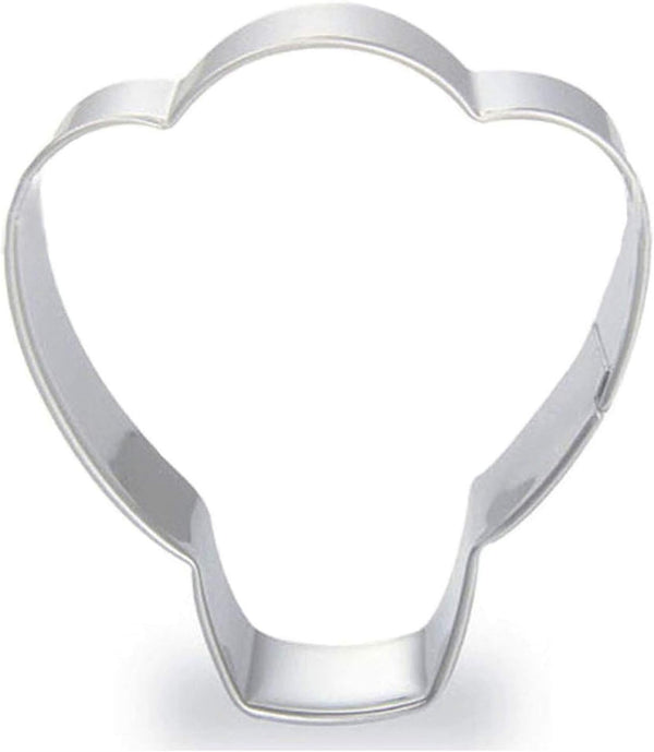 2 Inch x 2.3 Inch Hot Air Balloon Shape Cookie Cutter - Small Size