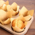 150 pcs Tulip Cupcake Liners, Natural Baking Cups, Muffin Paper Liner, Grease-Proof Wrappers for Parties