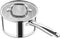 P&P CHEF 3 Quart Saucepan with Lid - Stainless Steel Small Cooking Pot for Induction, Ergonomic Handle & Tri-ply Base