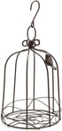 TJ Global Iron Birdcage Hanging Planter, Metal Wire Flower Pot Basket Wrought Iron Plant Stands for Plants, Flowers