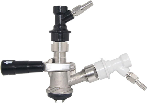 PERA Keg Coupler Adapter, Sankey to Ball Lock Quick Disconnect Conversion Kit for Home Brewing