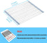 Seropy Roll Up Dish Drying Rack, Foldable Stainless Steel Wire Kitchen Drainer Over The Sink Rack Mat 17.5x11.8