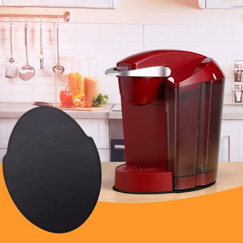 Coffee Maker Mover for Keurig K-Classic, Sliding Mats for Single Serve K-Cup Pod Brewer (Black)