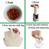 Carrollar 12"x12" Nut Milk Bag, Pro Quality Multiple Usage Reusable Food Strainer, Cold Brew Coffee Bag Cheese Cloth