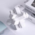 XMGZQ White Knot Statue for Coffee Table Decor,Modern Minimalist Geometric Knot Sculpture and Figurines,Abstract Art