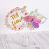 SUNBEAUTY 14 Pcs Tea Party Photo Booth Props, Alice in Wonderland Party Supplies for Garden Party Bridal Shower