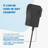 Power Supply for Trash Can, 6V AC Power Adapter for iTouchless 13 Gallon Trash Can, 6.4Ft Long Cord