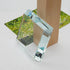 StayMax Clear Crystal Glass Square Display Base for Collectibles (3.14inch*3.14inch*0.7inch)