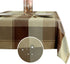 Rectangle Tablecloth Plaid Style Polyester Table Cloth, Spillproof, Dust-Proof, Heavy Weight for Kitchen Dining Table