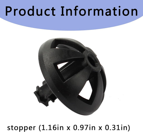 Coffee Machine Brew Basket Replacement Kits, Bottom Spring Loaded Stopper for Hamilton Beach Coffee Makers (2 Pcs)