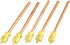 5 Pcs Air Conditioner Spare Part, 6mm Copper Tube OD Filling Access Valve