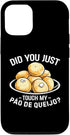 Brazilian Cuisine Pao de Queijo Maker Case for iPhone 13 Pro - Brazilian Food