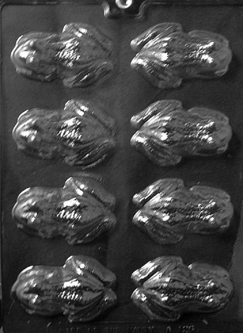 Grandmama's Goodies A126 Frog Chocolate Candy Soap Mold with Exclusive Molding Instructions (1)