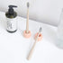 Airmoon Mini Ceramics Handmade Couple Toothbrush Holder Stand, Pack of 2 for Bathroom Vanity Countertops