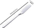Set 4-Piece 6.5-inch VANRA Cheese Spreader Knife Stainless Steel Butter Knife Small Sandwich Condiment Jam Bread Cream