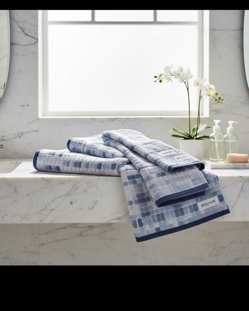 6-Piece Set 2 2 2 Pack BIOLINEN Natural Luxury Cotton Towel - Bath Towels, Hand Towels, Washcloths - Soft Absorbent