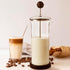 Fino Milk Frother, Tempered Glass with Non-Skid Base, 16-Ounce Capacity