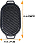 Pizza Cast Iron Grill Pan, Suitable for Most Pizza Ovens, Griddle and Grills