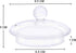Teabloom Replacement Glass Lid for Teabloom Celebration Glass Teapot, Not Compatible with Other Teapots