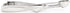 Fox Run Mini Ice Cream/Cookie Dough Scoop, 1 x 2.5 x 7.5 Inches, Metallic
