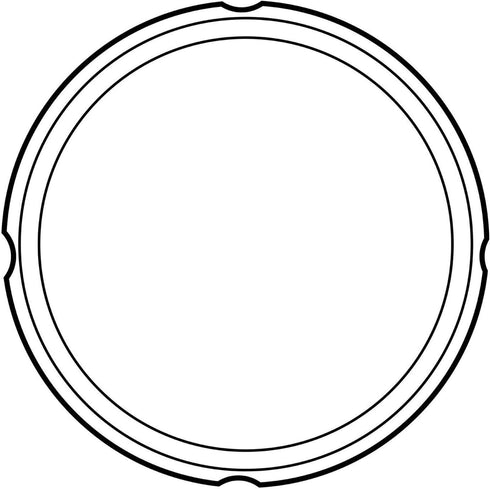 2 Pack Sealing Ring Silicone Gasket Seal Rings for 6 Qt Instant Pot Replacement Accessories Parts for Insta Pressure
