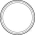 2 Pack Sealing Ring Silicone Gasket Seal Rings for 6 Qt Instant Pot Replacement Accessories Parts for Insta Pressure