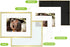 Golden State Art Gold 8x10 Aluminum Frame for 8 x 10 Picture or 5x7 Photo with Mat - Shatter-Resistant Glass