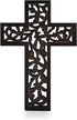 Nirvana Class Wooden Wall Hanging Cross, Handmade Antique Design for Home Living Room Décor Accessory