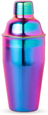 Blush Mirage Rainbow Cocktail Shaker, Stainless Steel, 20 oz, for Cold Brew Cocktails, Home Bar Cart, Gifts for Women