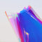 Holographic Decorative Iridescent Window Film - Adhesive Glass Film with Rainbow Effect for DIY Decoration, 17.7"x10'