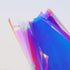 Holographic Decorative Iridescent Window Film - Adhesive Glass Film with Rainbow Effect for DIY Decoration, 17.7"x10'