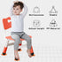 WHY TOYS 3 2-6. 220LBS Set (2-Pack-Red) Adjustable Kid Chairs Indoor Level Adjustable Suitable for Children Age Maximum