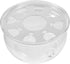 UPKOCH Glass Teapot Warmer, Clear High Borosilicate Glass Tea Kettle Heating Base for Home Kitchen