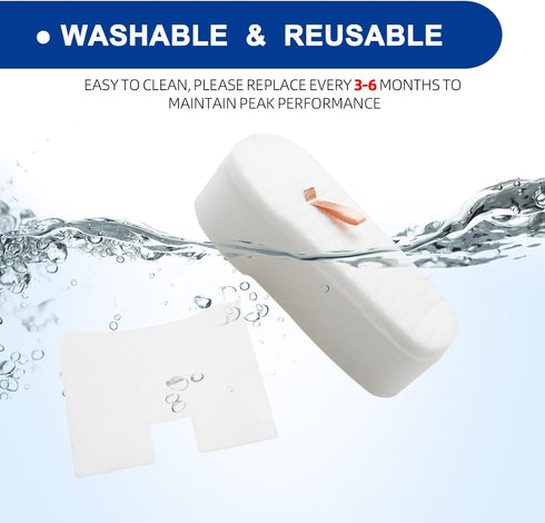 HZ2002 Filter for Shark HZ2000 HZ251 HZ602 UV580 HZ702 HZ251 HS152AMZ, UltraLight DuoClean Vacuum