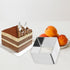 UPKOCH 4" Square Mousse Mold, Stainless Steel Cake Ring for Tiramisu Cheesecake, Dishwasher-Safe