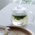KINTO UNITEA Teapot, 15.2 fl oz (450 ml), Heat-resistant Glass, Dishwasher-safe, Gift