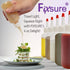 4 Oz (1) FIXSURE Plastic Squeeze Bottles with Red Tip Cap, Squirt Bottle For Ketchup, BBQ, Sauces, Syrup, Condiments