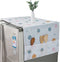 Refrigerator Dust-Proof Cover with Storage Pockets, PEVA Material Waterproof Cover for Washing Machine, Multi-Purpose
